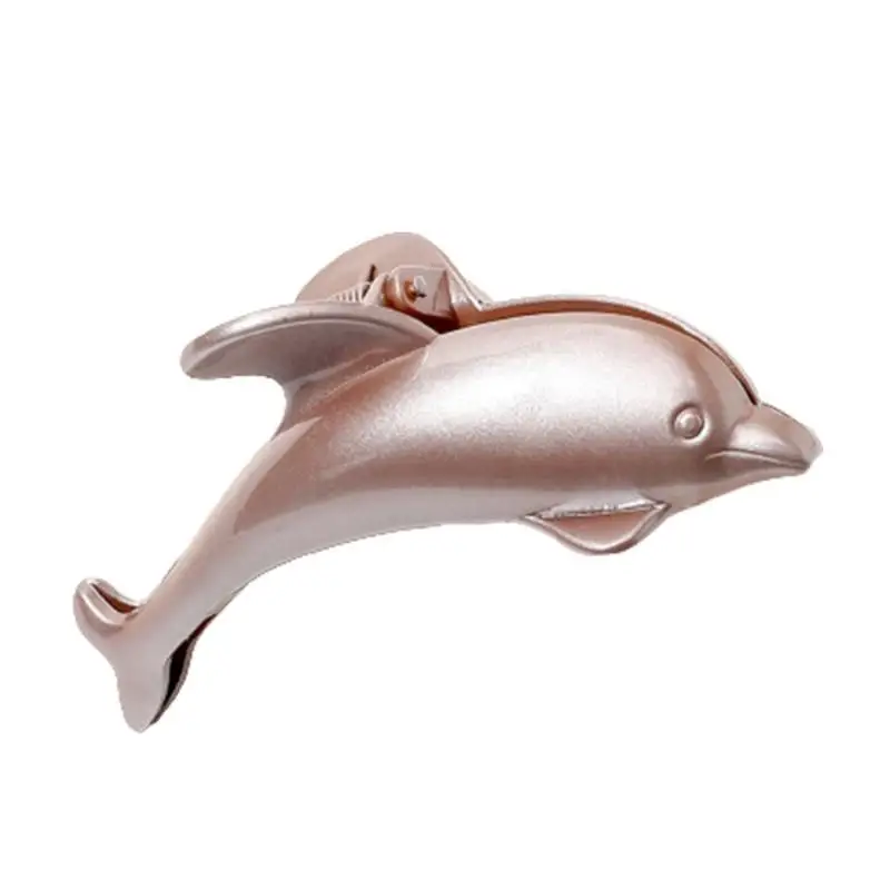 39BD Elegante Haarspangen für Mädchen, Haarspangen in Kawaii-Haifisch- und Delfinform, mehrfarbige Haarspangen für – Detail 9