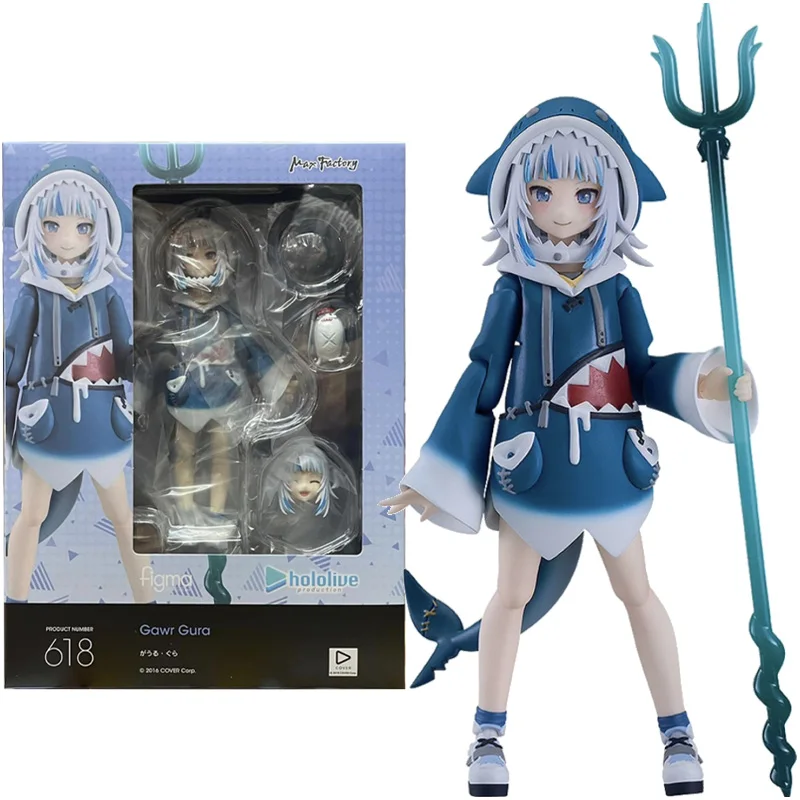 In Stock Original Max Factory GSC Figma 618 Gawr Gura
