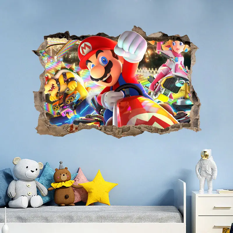 Mario Wall Decal Super Mario Bros Wall Decal – Limited Edition C