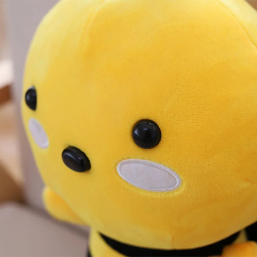 Yellow Little Bee Plush Pendant Soft Fabric Home Decorative doll