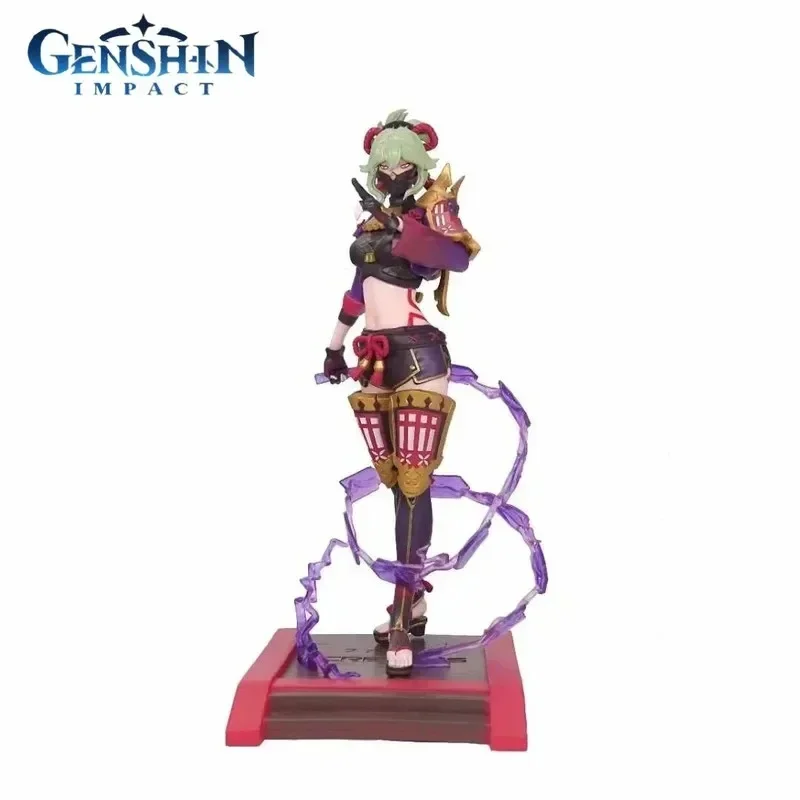 

23cm Genshin Impact Game Anime Figure Kuki Shinobu Action Figure Pvc Statue Collectible Model Kids Toys Birthday Gifts