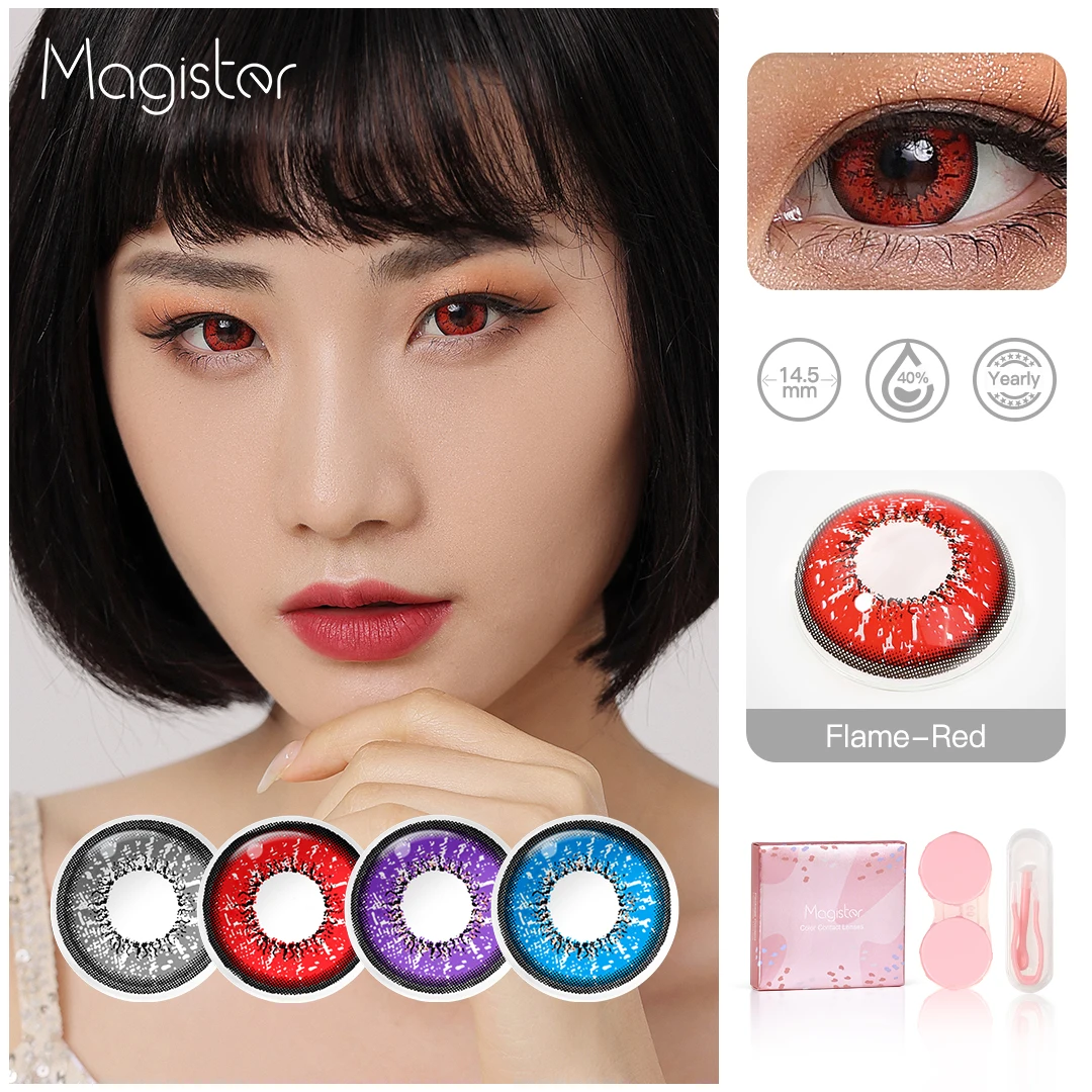 lentillas de color rojo para halloween lentillas de color rojo para halloween