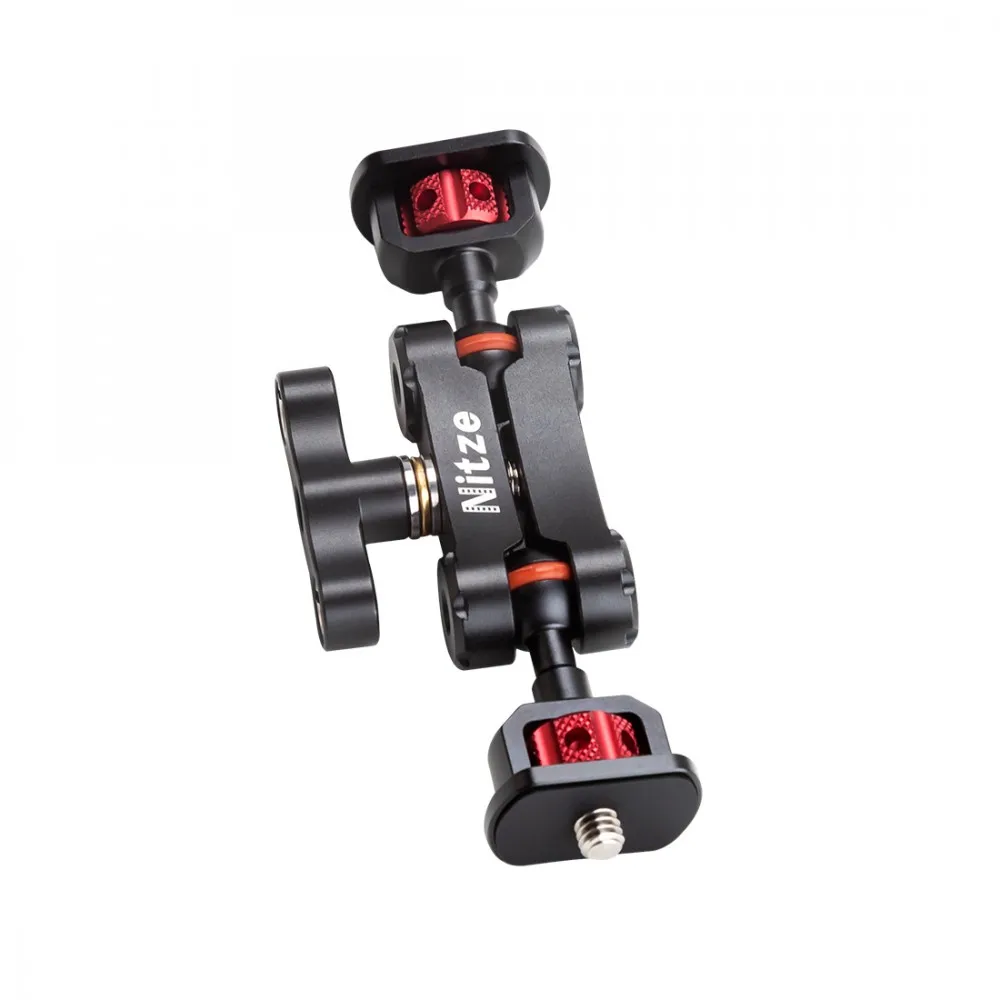 

Двойная шаровая Головка NITZE MAGIC ARM (1/4 дюйма-20 дюймов до 1/4 дюйма-20 дюймов)-N50B