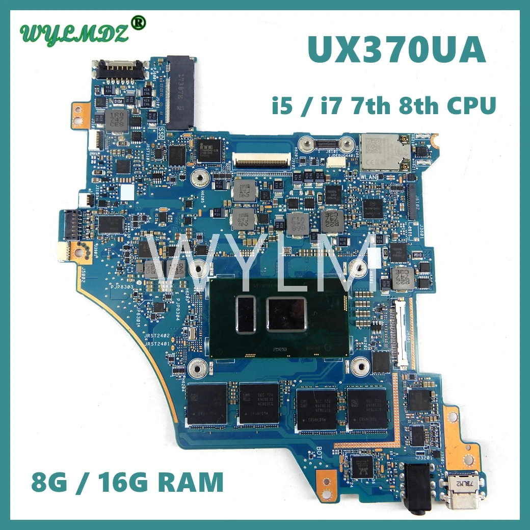 

UX370UA CPU:i7-7tth/8th RAM: 8G/16G Материнская плата ASUS Q325UA q325hid UX370U UX370UA ux370купикупикупикупил UX370UAF материнская плата для ноутбука