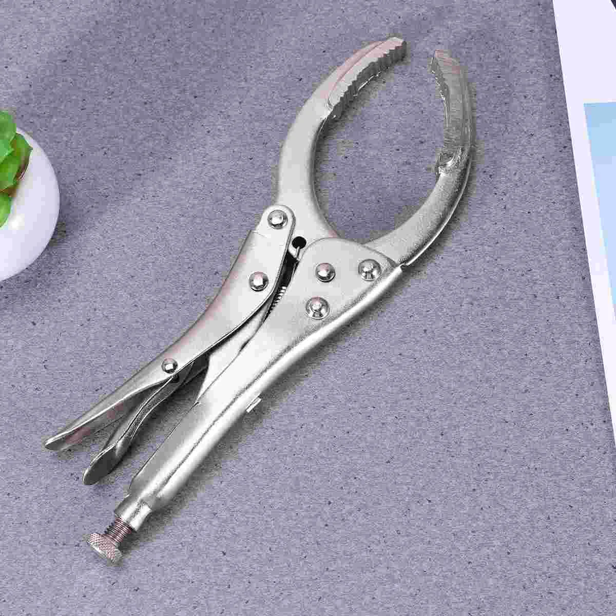 

Oil Filter Wrench Adjustable Carbon Steel Clamp Disassemble Car Oil Filter Tool Repair Tools Oil Grid Wrench Remover