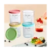 4PCS Ice Cream Pints and Lids for Ninja Creami NC500 NC501 Ice Cream Storage Containers Food Freezer 5