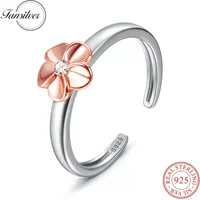 Fansilver S925 Sterling Silver Toe Rings 18K White Gold Plated Vintage Adjustable Toe Band Rings for Women Beach Foot Jewelry 1