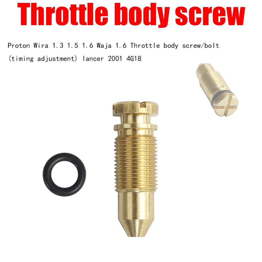 스로틀 바디 나사 볼트 프로톤 위라 1.3 1.5 1.6 와자 1.6 (조정 타이밍), 랜서 2001 4G18 용 