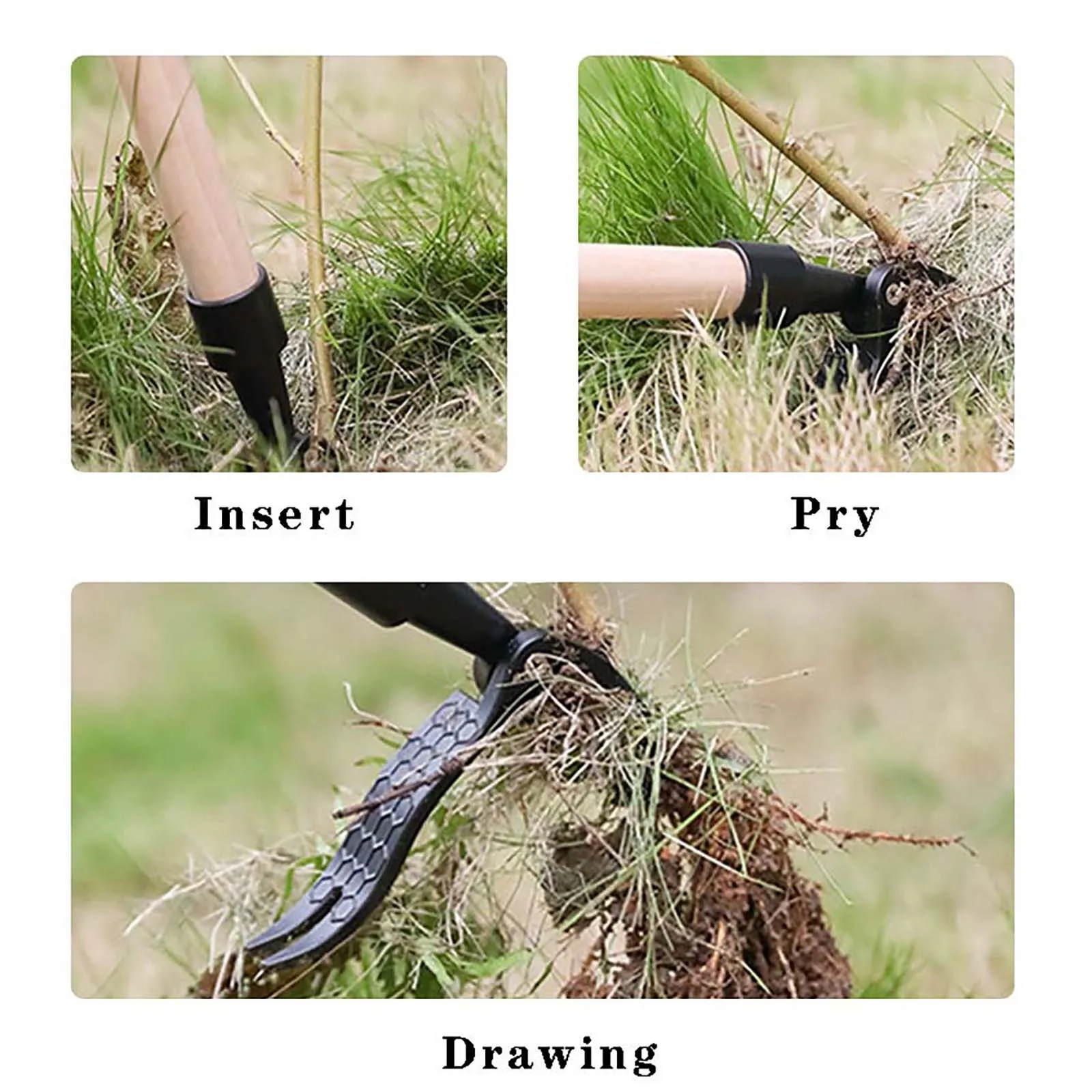 Weeding Replacement Weeder Weeding Head Replacement Metal Iron Art Weeder Head Gardening Digging Remover Accessories