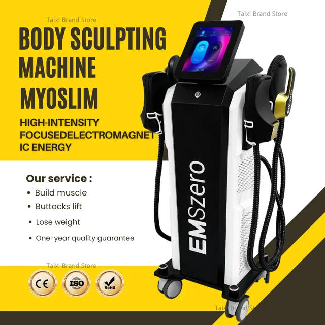 15 Tesla EMS Machine 6500W Muscle Stimulator Body Slimming Emszero Technology Sculpting Salon RF NOVA abdomel
