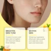 Facial Cleansing Pad Turmeric Balance Oil Dark Spots Dead Skin Remover Smooth Brighten Refresh Moisturize Exfoliating Face Pads 6