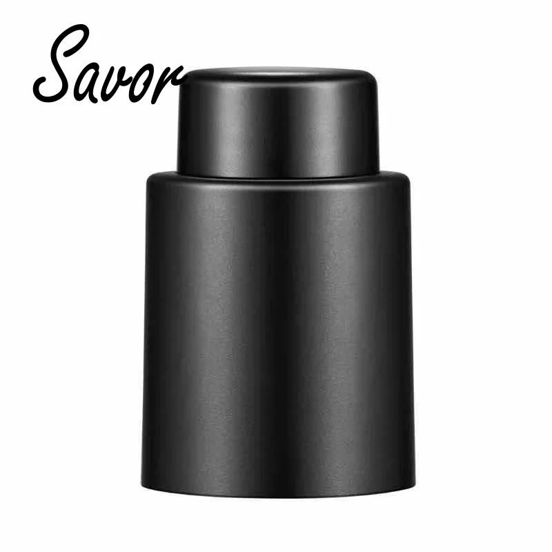 

Stainless Steel Silver Stopper for Wine Bottles, Champagne Vacuum Pump, Bar and Restaurant Tools