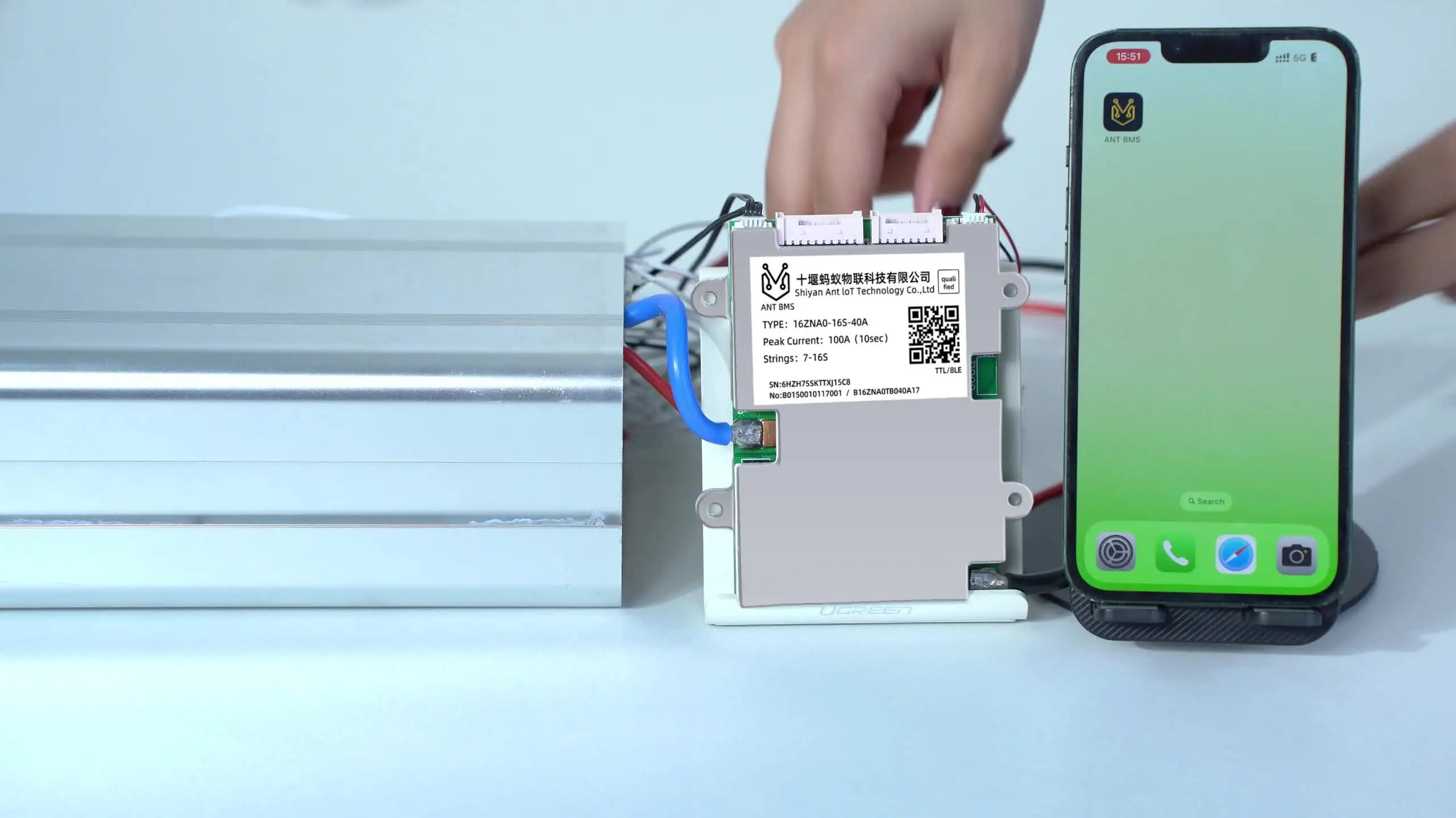 ANT BMS 16S 60V 400A LiFePO4 Система управления аккумулятором