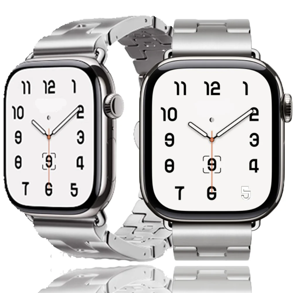 Elegant Stainless Steel H Bracelet
