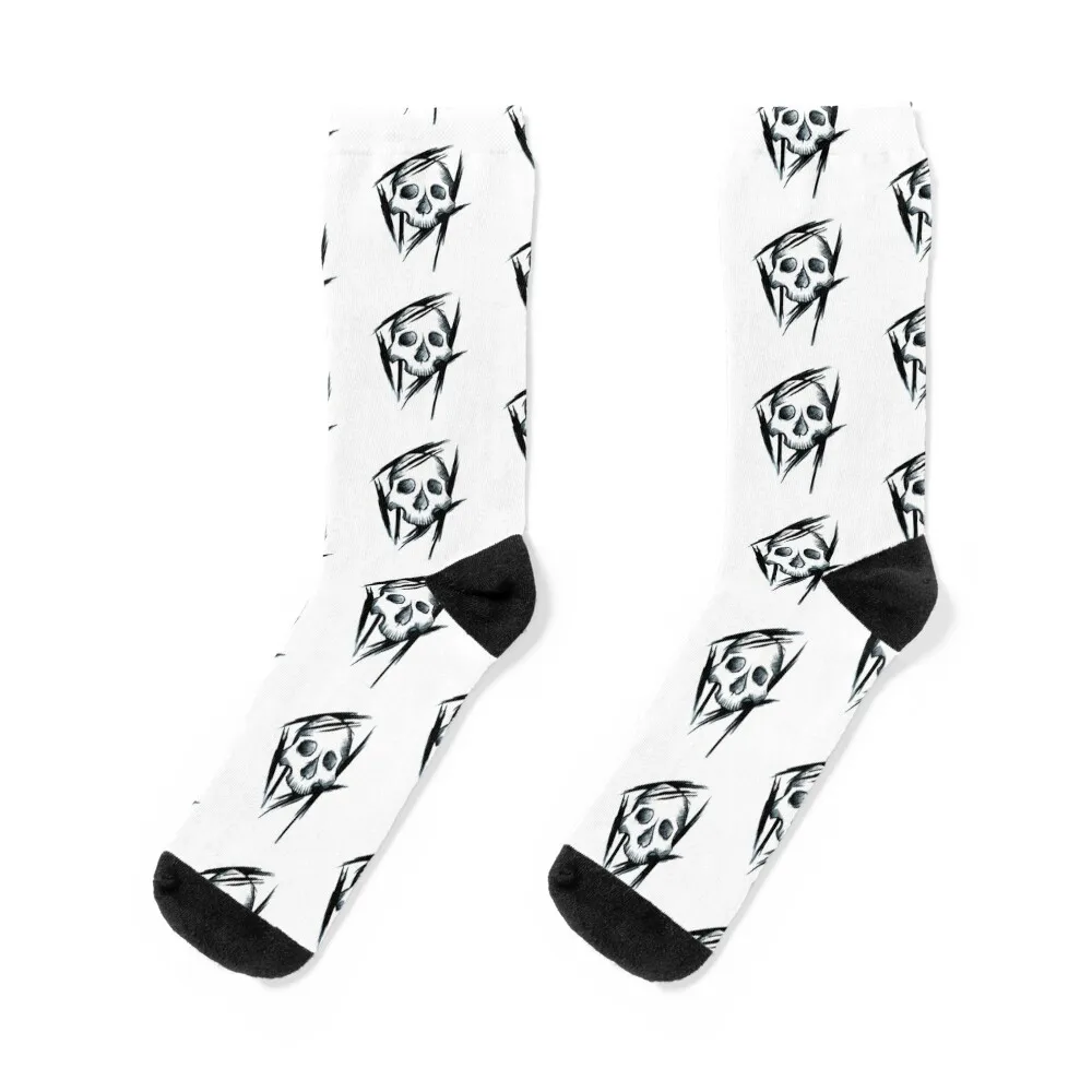 Trash Polka Skull Socks gifts socks designer brand Cartoon characters socks Men Socks Women's chicago fire socks men s soccer sock cartoon characters socks men s socks