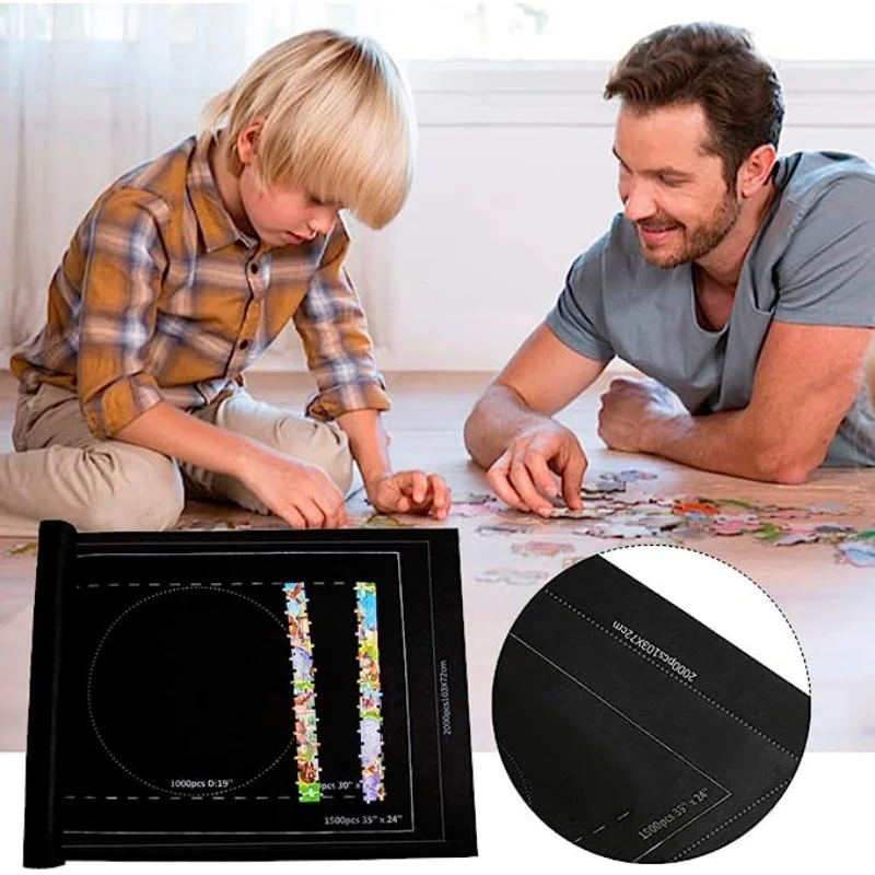 Puzzle Mat Roll-Up - Large Jigsaw Puzzle Storage and Organization