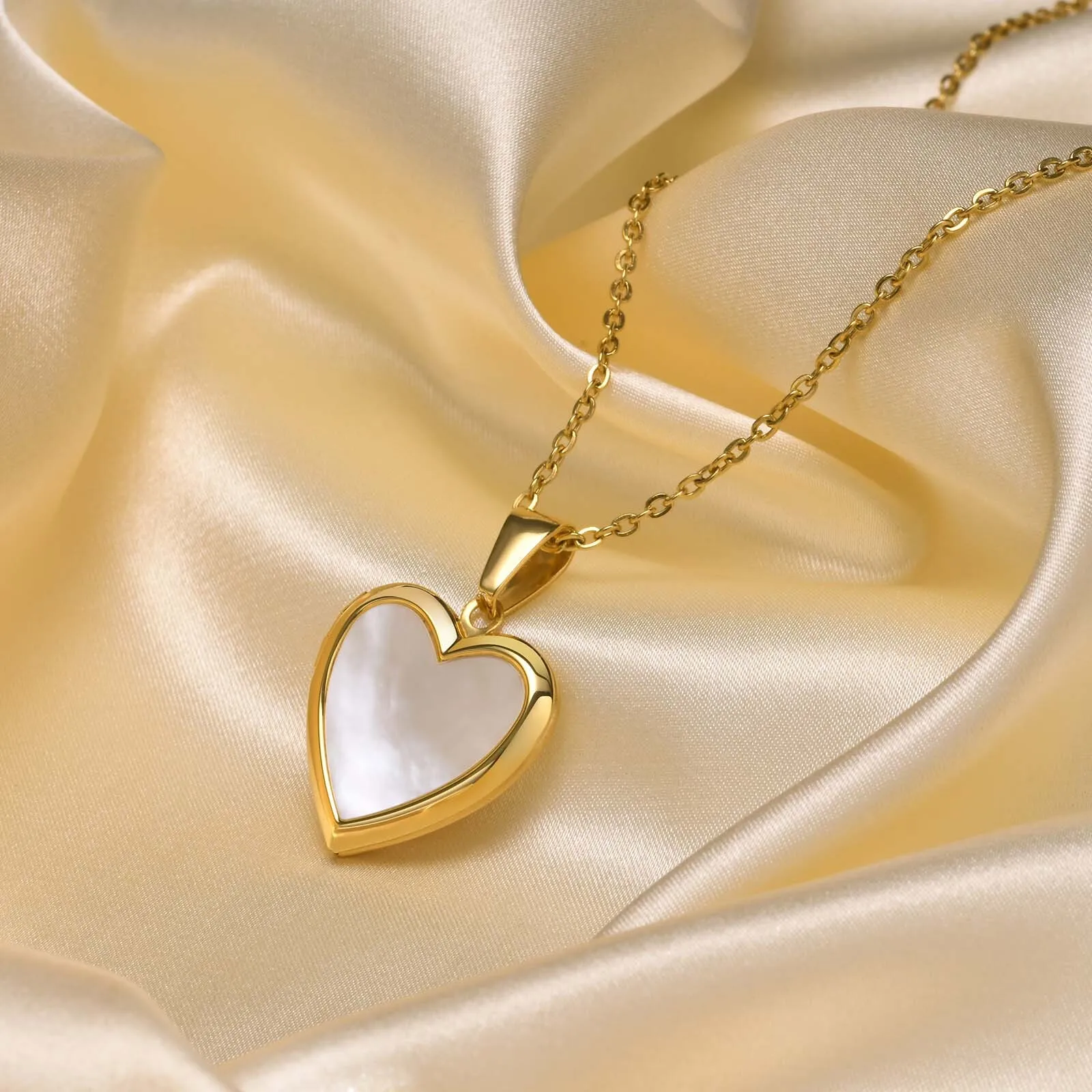 Kristall-Herz-Halskette für Frauen, Valentinstag, niedlich, geschwollene Liebe, Edelstein-Anhänger, verstellbare Gliederkette, Hochzeit, Schmuck, Geschenk – Detail 7
