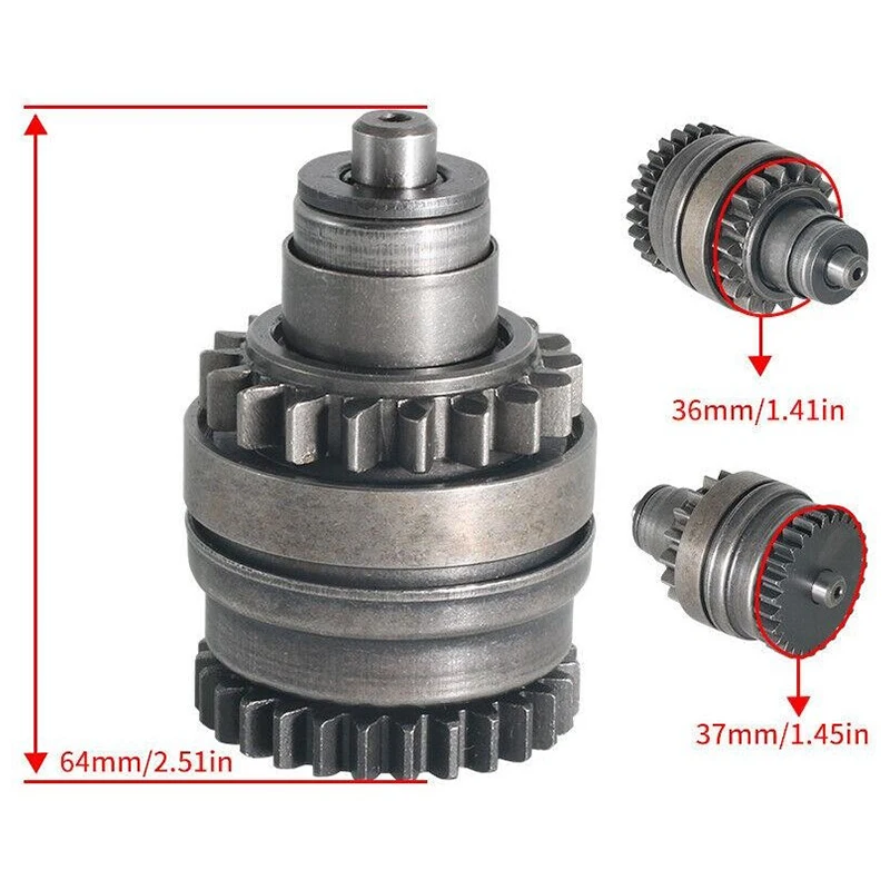 Motorcycle Starter Drive Bendix For KTM 300 200 250 HBERG TE250 TE300 XC XC-W EXC EXC-E SIX 55140026000 55140026100 Engine Parts