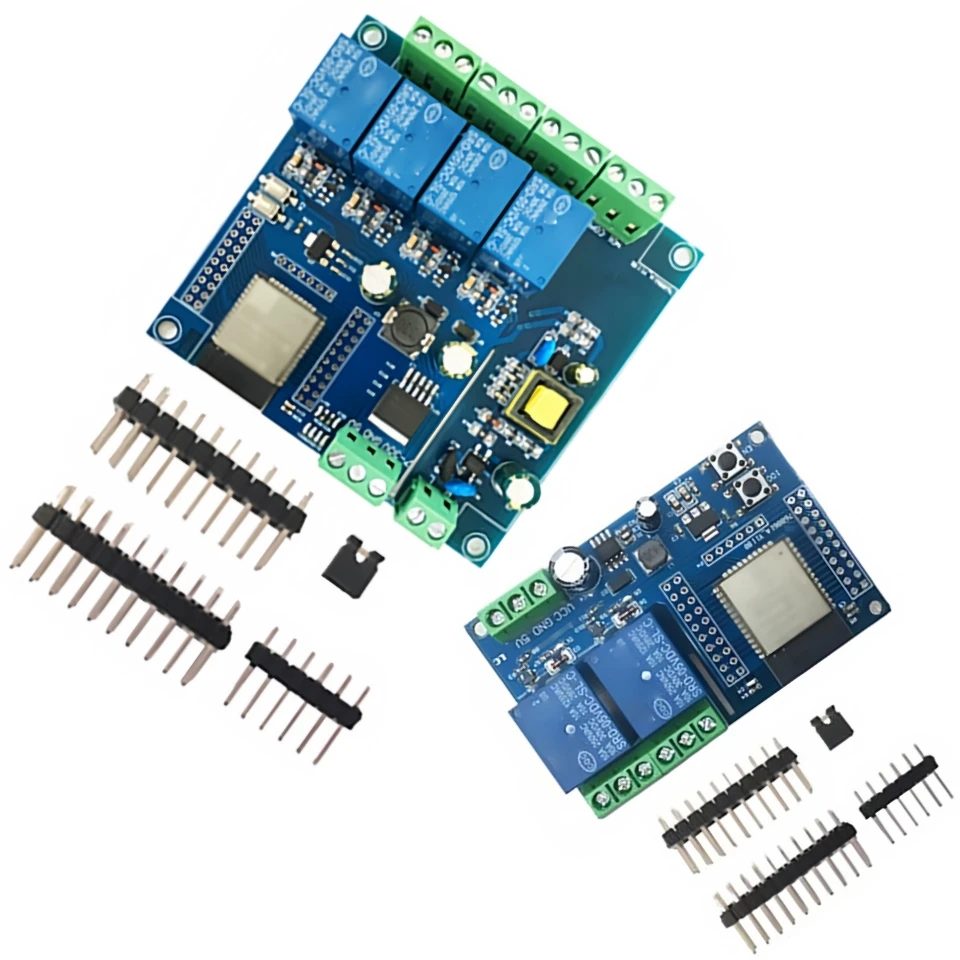 Dual-Relaismodul 2 Kanal 5V – 4 MB Flash, Programmierbar, DC 5–60 V, Für Smart Home & Co.