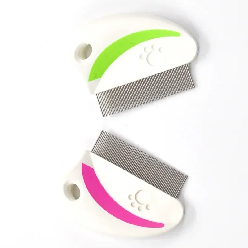 1Pcs Remove Flea Combs Multipurpose For Cat Dog PP/Stainless Steel Portable Anti Lice Comb Pets Supplies Pet Hair Brush 1