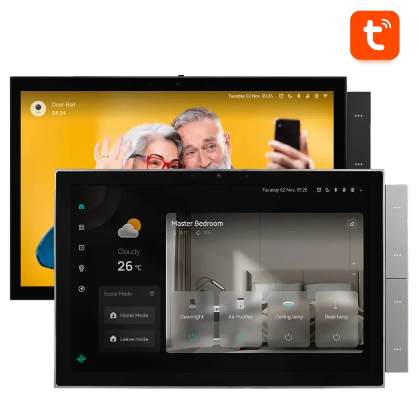 오리지널 TPA10 중앙 컨트롤패널 MAX 스마트 홈 IOT 솔루션 스마트 컨트롤패널, 알렉사 내장, 10.1 인치