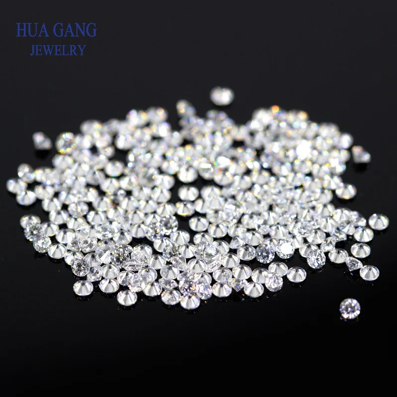 5A Small Size 10PCS~10000PCS Zircon Gems Beads Round