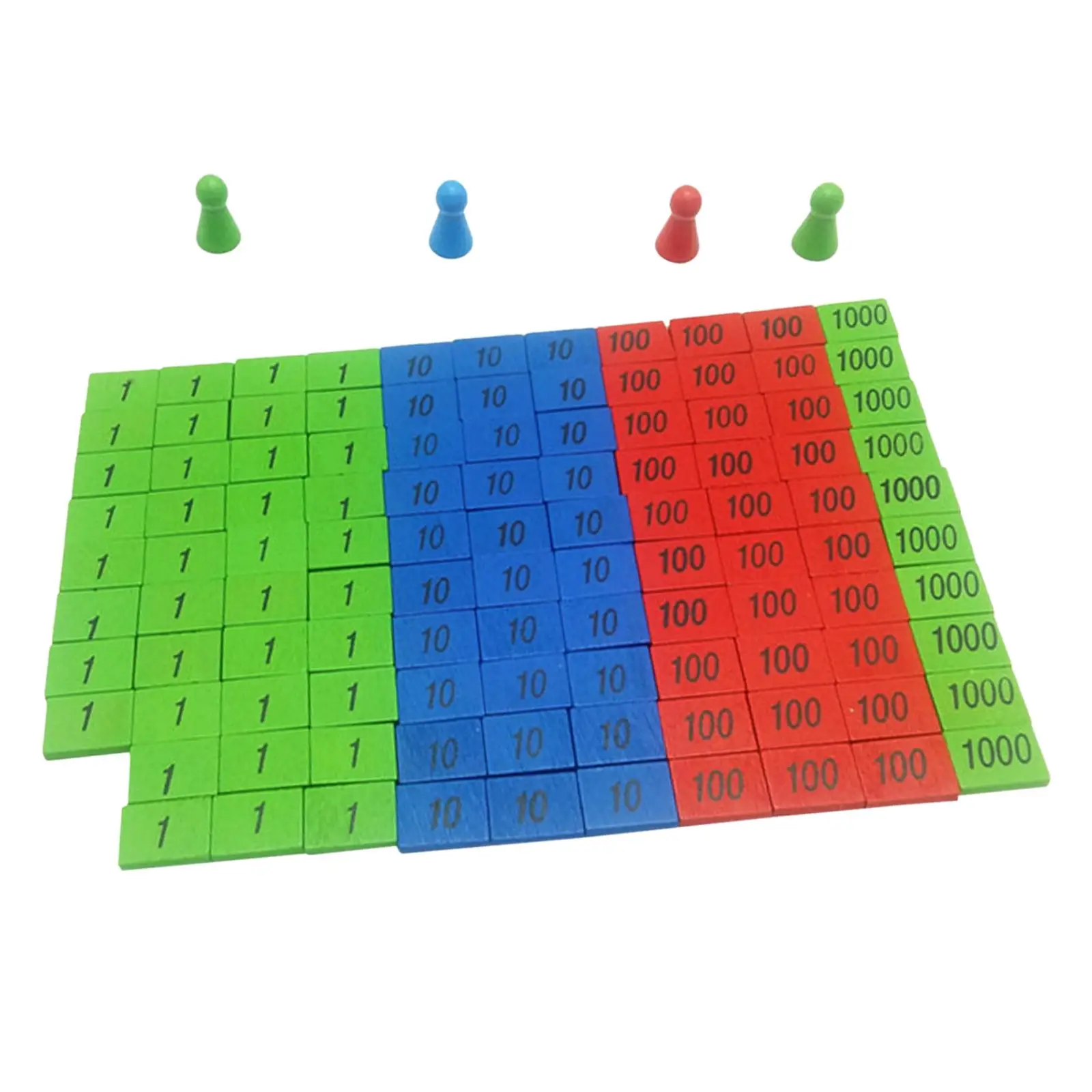 Educational Toys Professional Montessori Stamp Game Maths Teaching Aids Counting 112x