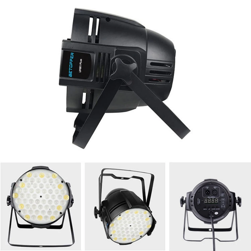 스탠드가 있는 빅 디퍼 LED 파, DMX512, 서라운드 컨트롤 디스코 라이트, 무대 조명, 웨딩 파티, 멀티 퍼푸소 홀, LP001, 60*3W