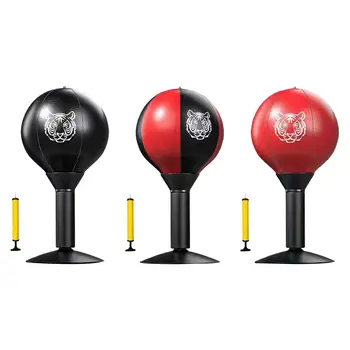 흡입 베이스 복싱 볼이 있는 공기 펌프, 데스크탑 펀칭 백, Mma 운동