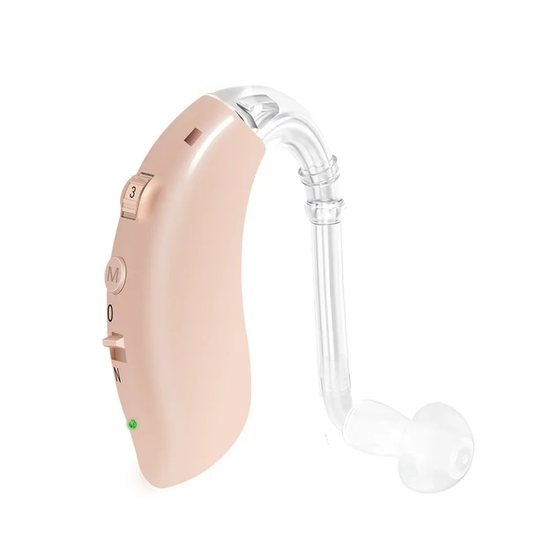 2024 NWE Rechargeable Digital Hearing Aid Adjustable Tone  Best Sound Amplifier Portable Deaf Elderly BTE Hearing Aids 2