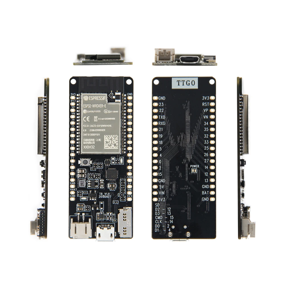 ® T8 ESP32 Development Board ESP32-C3 ESP32-S3 Module 8MB PSRAM TF Card 3D Anten