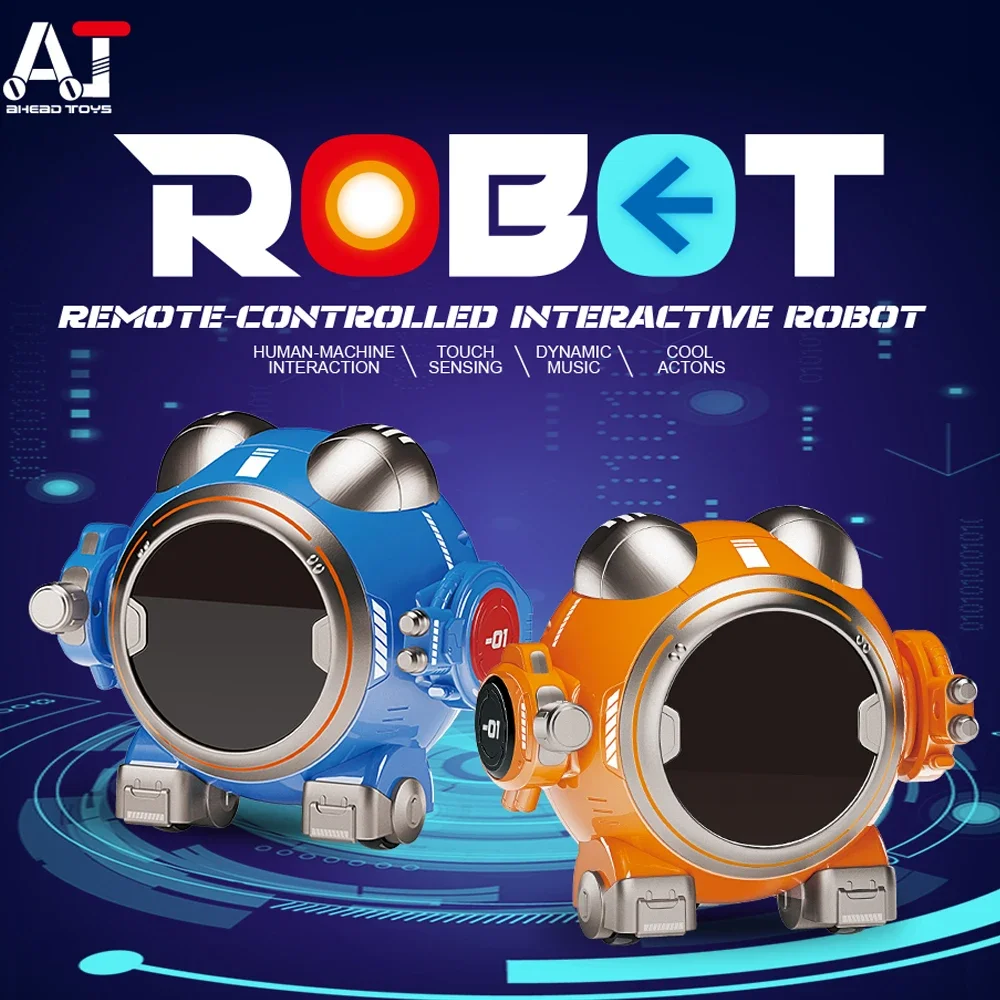 

Игрушки для мальчиков AT008 робот со светодиодной подсветкой умный Rc робот мальчик подарок игрушка и музыка борьба сенсорные танцы эмо детский танцевальный стол с дистанционным управлением