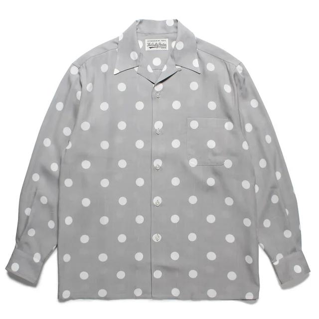 トップス WACKO MARIA Polka Dot Button-Up Shirt L トップス WACKO MARIA Polka Dot Button-Up Shirt L High Street