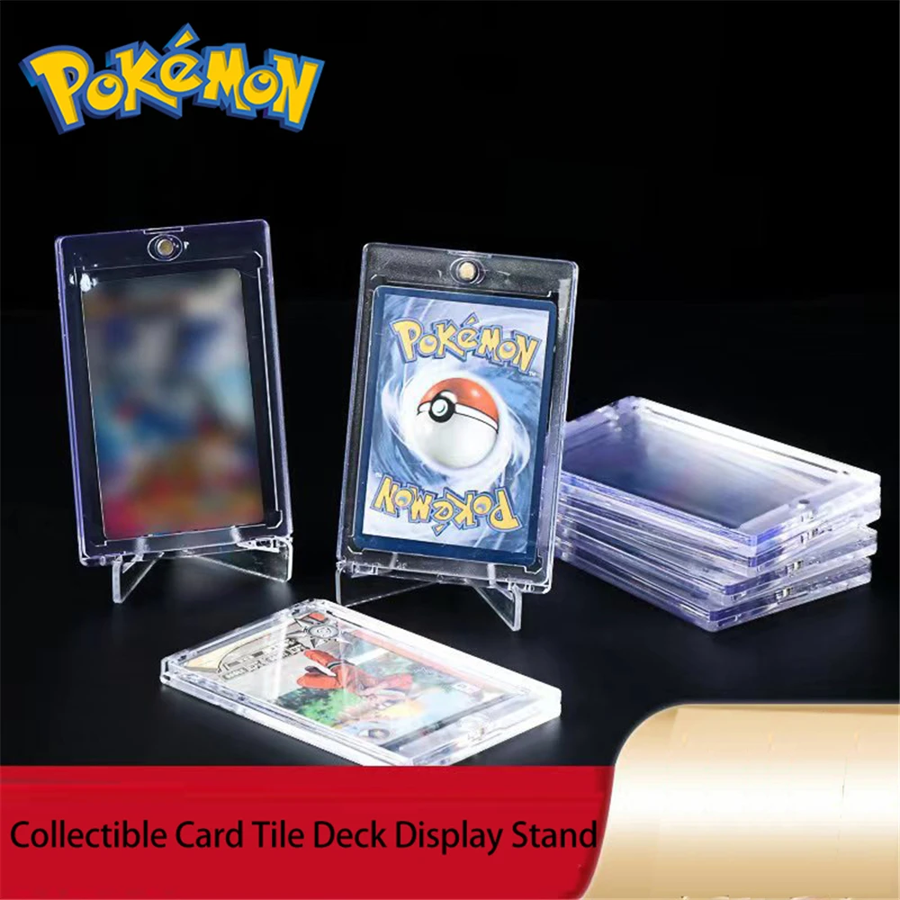 Pokemon Carta Da Collezione Mattone Raro Pikachu Espositore Per Carte Da Collezione Armadietto Per Carte Da Collezione Pokemon Mazzo Di Carte Da Colle
