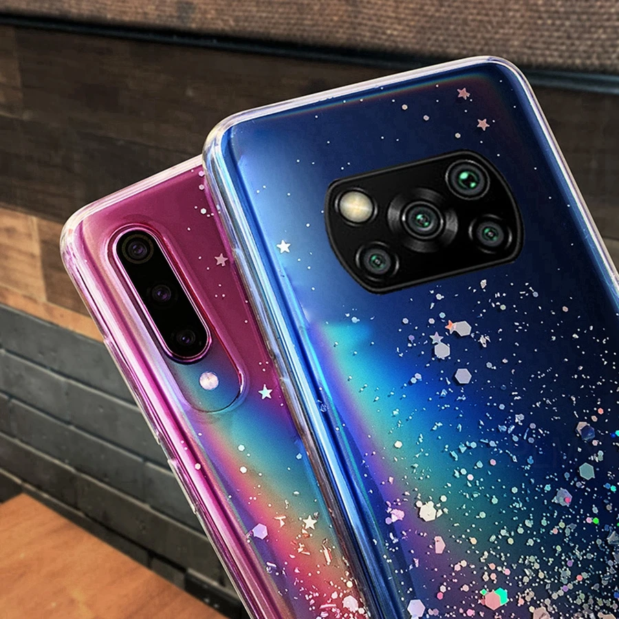 ATISIJIE Cover Glitter per Xiaomi Redmi NOTE 12 5G/Xiaomi POCO X5,Custodia Brillantini per Paraurti Protettiva Antiurto con Donne e Ragazze per Xiaomi Redmi NOTE 12 5G/Xiaomi POCO X5 Azzurro