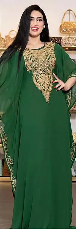 رمضان مسلم قفطان عباءة دبي فساتين أنيقة ملابس الأف...