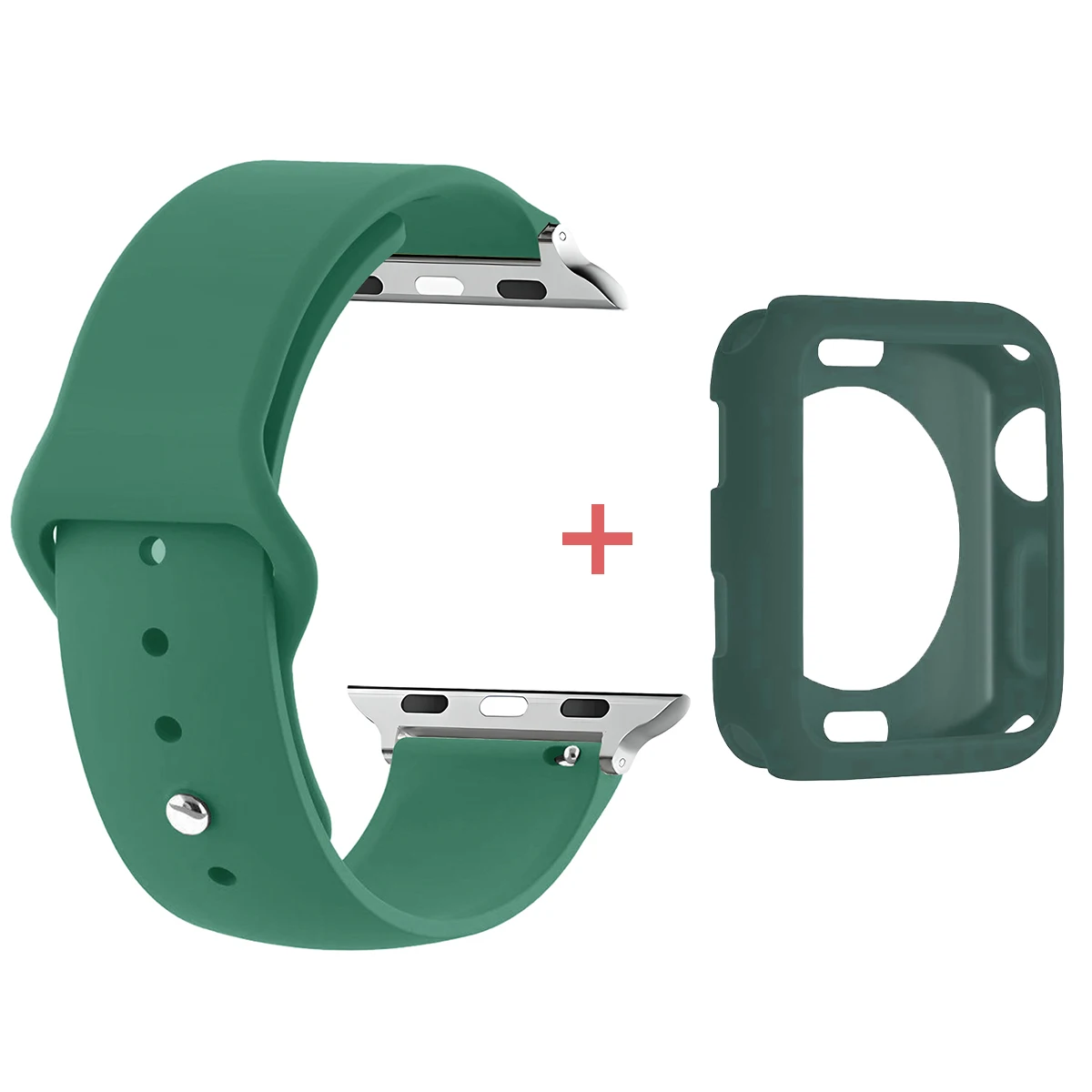 Premium TPU Watch Case & Stylish Strap with Screen Protector