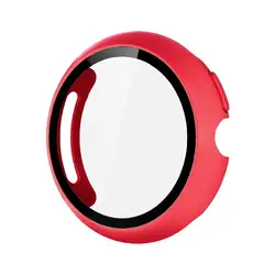 Premium Anti - Scratch Protective Cover and Screen Protector for Google pixel 4 41mm (Red)