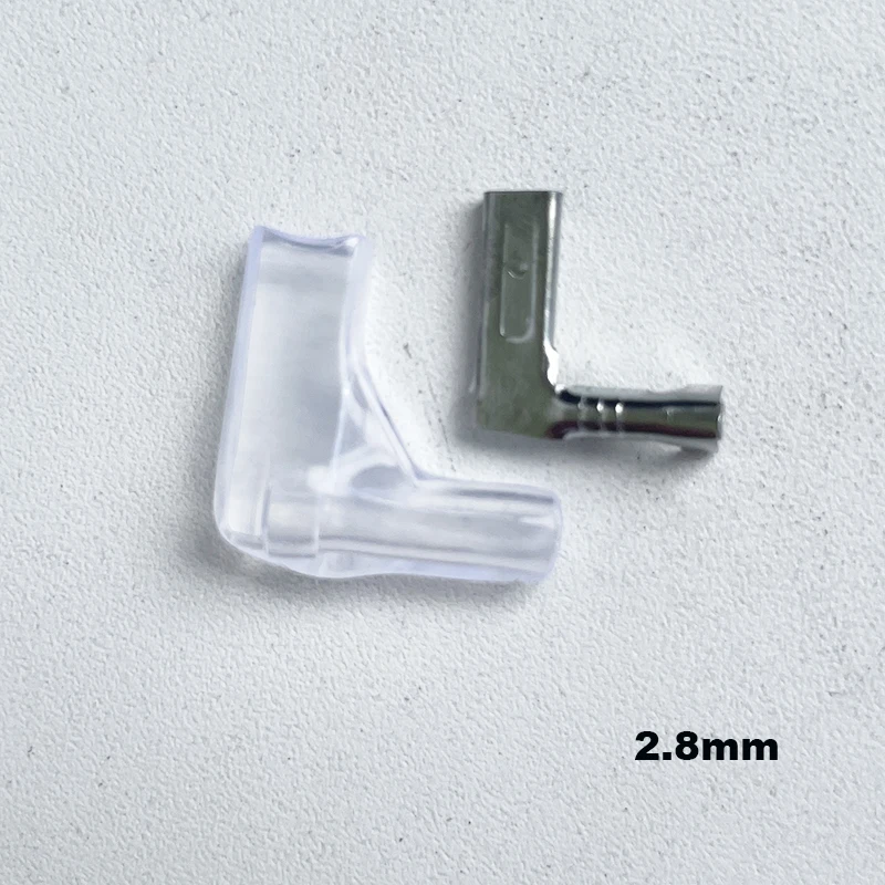 100/200 Uds Bandera Eléctrica/ángulo Recto Conector De