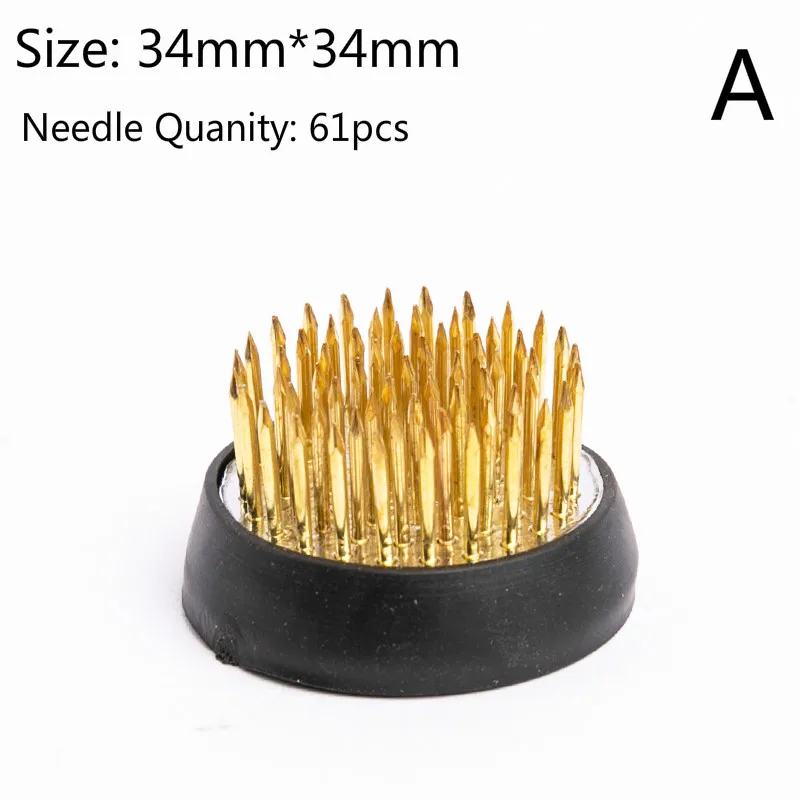 Japanische Ikebana Kenzan Lange Nadel Blume Frosch Pin Blume Basis Halter Messing Nadel Feste Werkzeuge Floral Einsatz Anordnung Kunst – Detail 13