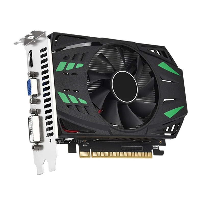 

Geforce GT740 1GB GDDR3 Graphics Card Black Graphics Card 128 Bit 993Mhz 1250Mhz 28 Nm Pcle X16 2.0 VGA+HD+DVI Video Card