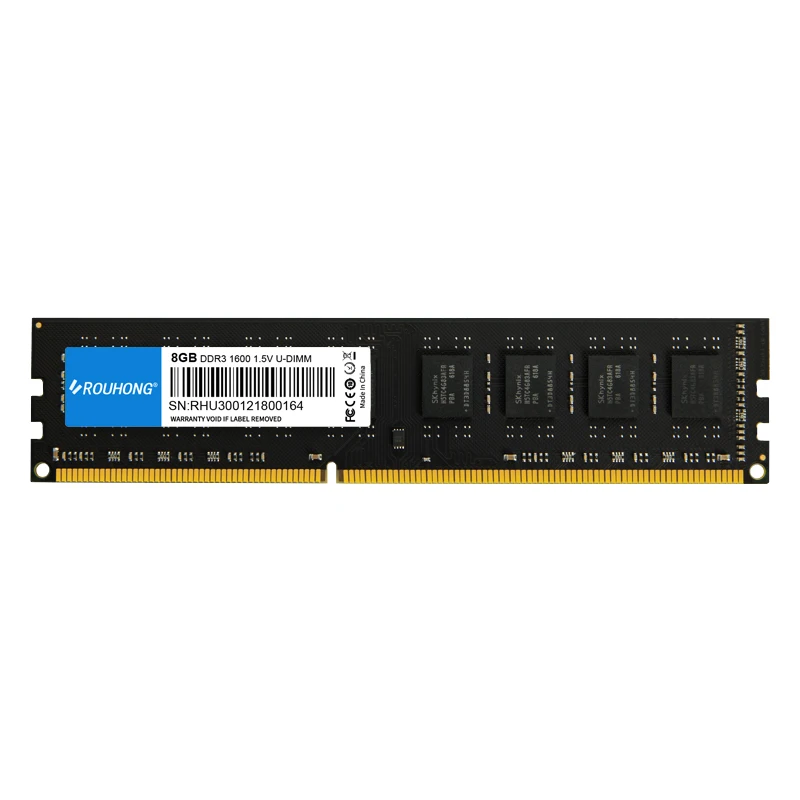 Memoria ram DDR3 8GB 1600MHZ 1.5V DIMM DDR3 1600Mhz 8GB PC3-12800 memory for Desktop