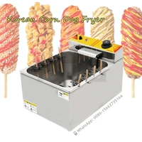 Commercial Electric Cheese Corn Hot Dog Deep Fryer Machine 12L Cheese Electric Mozzarella Fryer For Food Truck 1