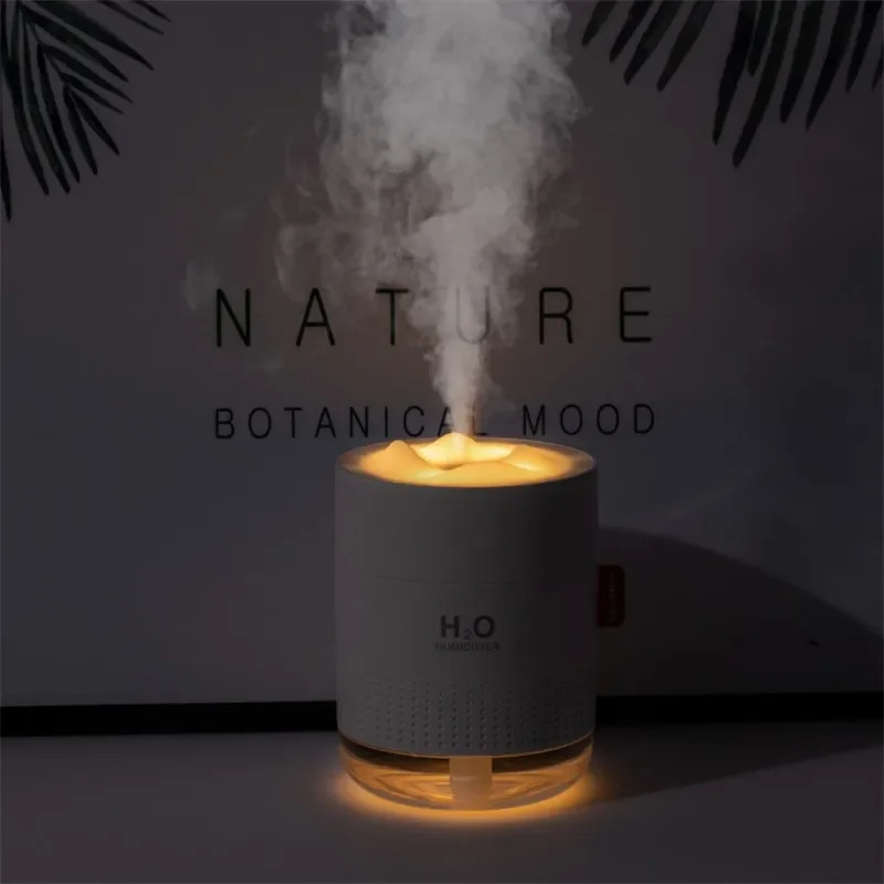 

Desktop Snow Mountain Air Humidifier Diffuser 500ML Capacity Colorful Night Light Mist Maker H2O Mini USB Sprayer