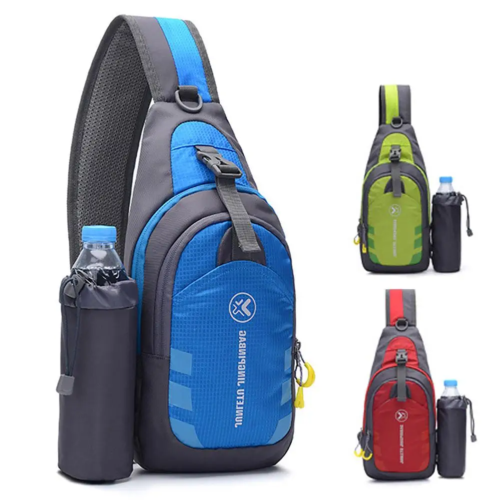 

YFASHION 1PC Women Men Outdoor Shoulder Bag Multifunctional Chest Backpack For Hiking Climbing Trekking Fitness