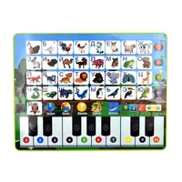 Kids Russian Language Learning Machine Children Baby Smart Tablet Pad Point Reading lap Early Educational Development Toys 2