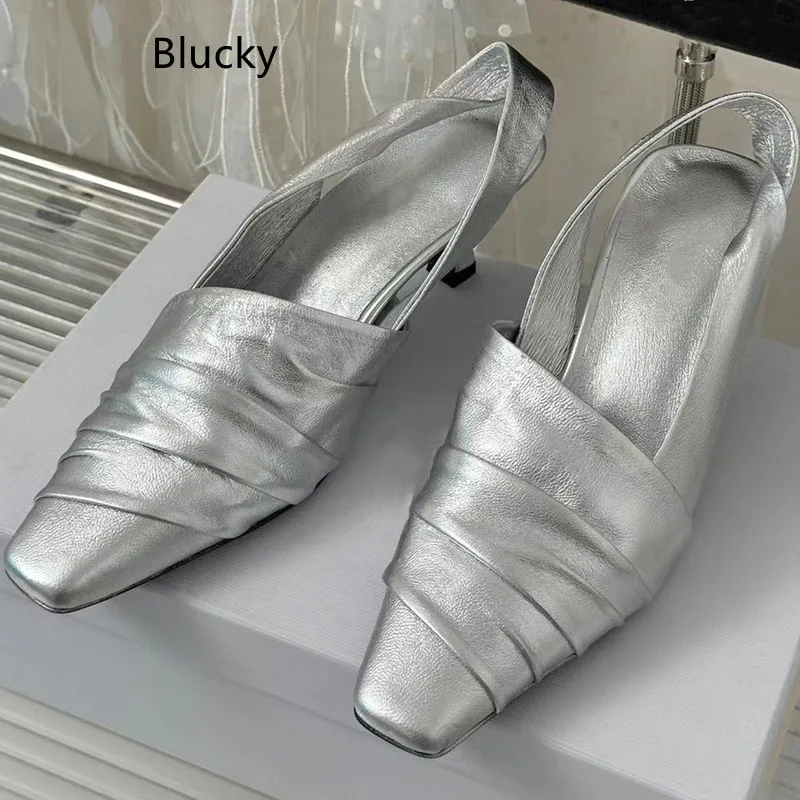

Summer Women's Flat Bottom Baotou Sandals Spliced with Outdoor Solid Color Casual Style Versatile Lazy Shoes