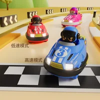 2.4g Rc Remote Control Bumper Car Toy Children'S Pair Versus Running Kart Car Racing Toy Boy Playing Football Toy Christmas Gift 2
