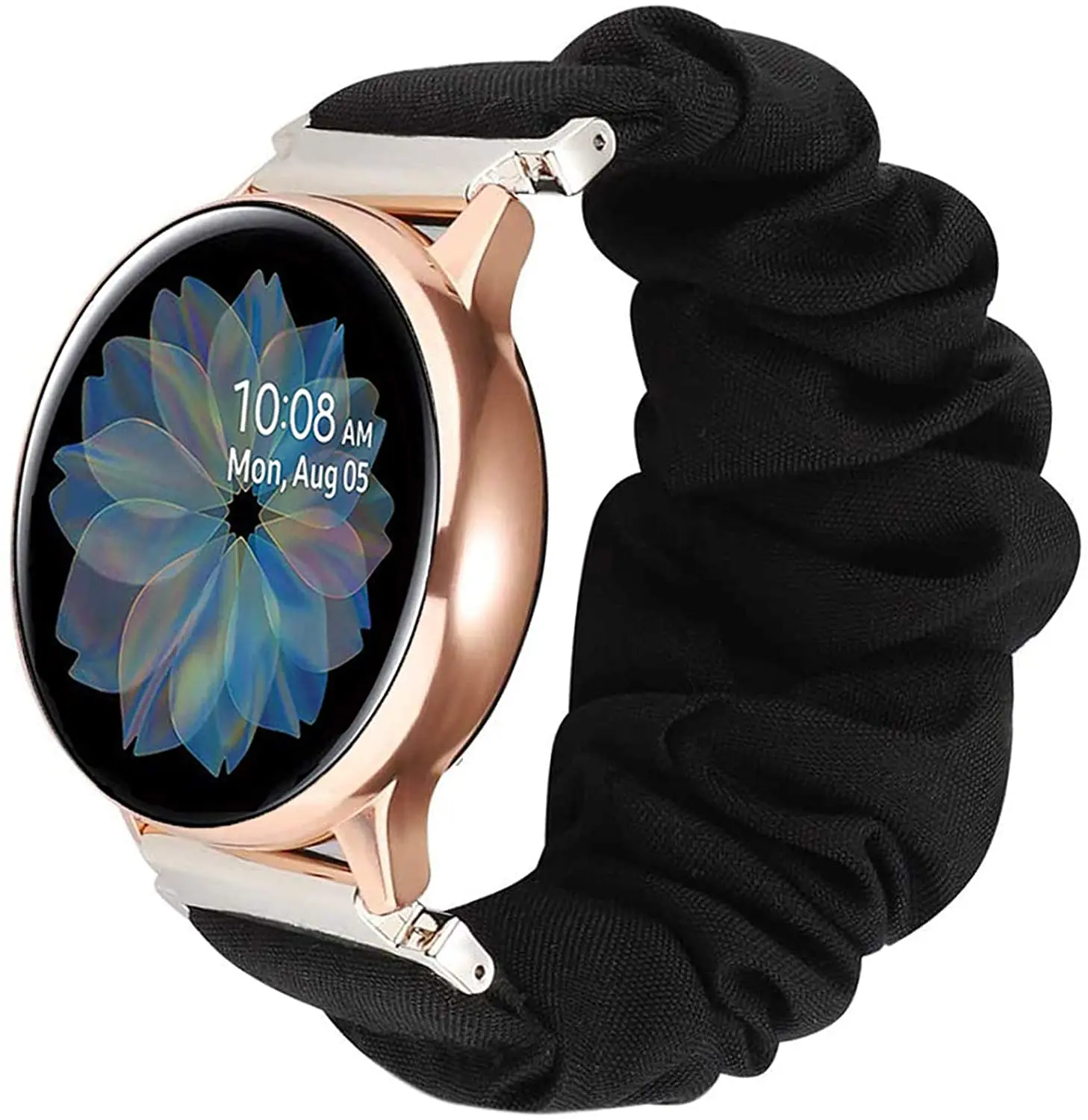 Universal 20mm Nylon Solo Loop Elastic Strap - Versatile Fabric Bracelet Belt