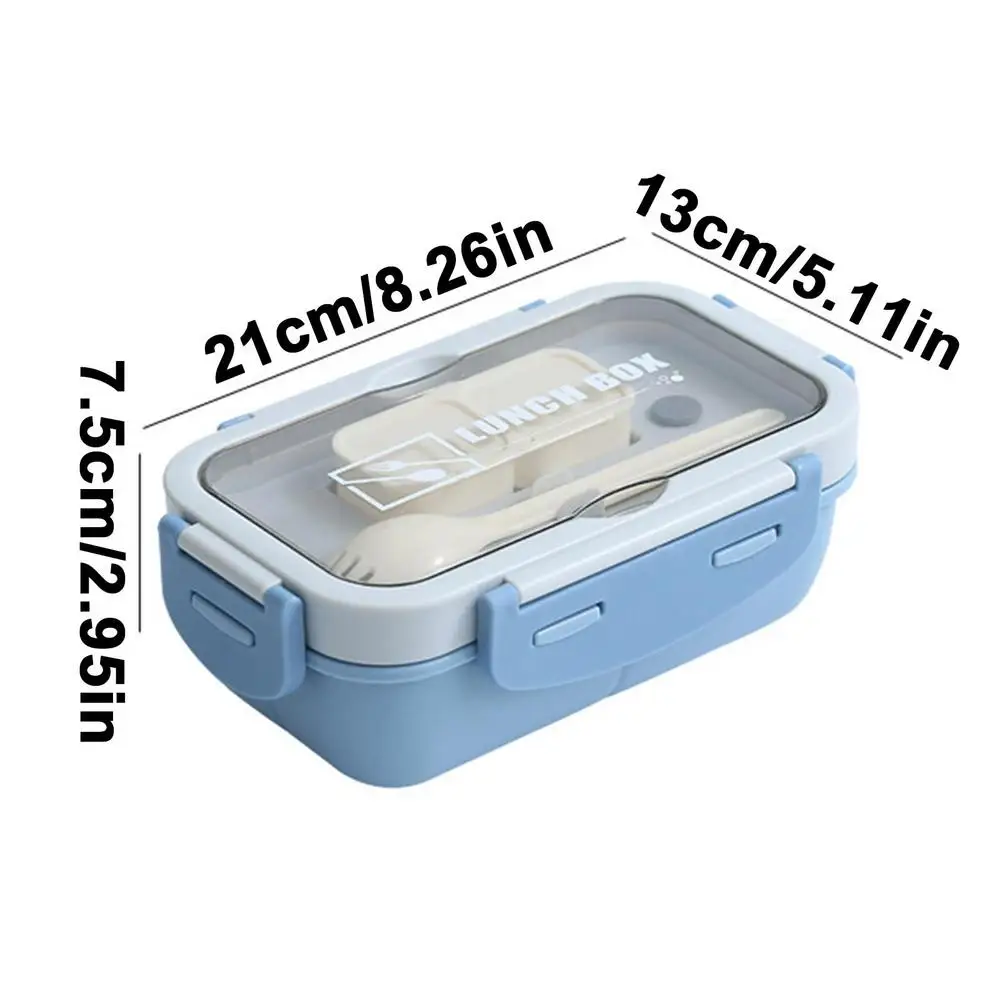 Divided Lunch Containers With Lid & Spoon Improved Freshness Keep Meals Hot  Food Storage Box With 3 Compartments For School Kids - AliExpress